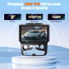 9'' Car Stereo Radio for Dodge RAM 2013 2014 2015 2016 2017 2018 2019 1500 2500 3500 Built in Carplay/Android Auto, Touchscreen GPS Navi Head Unit with Bluetooth Backup Camera/DSP/SWC, Automatic AC view 4