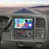 10.1" Rotatable Touch Screen Car Stereo for GMC Sierra 2003 2004 2005 2006 with Carplay/Android Auto, Touch Screen Car Stereo Radio Unit with Bluetooth SWC GPS WiFi BT FM RDS AM DSP Rear Camera view 1