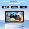10.1" Rotatable Touch Screen Car Stereo for GMC Sierra 2003 2004 2005 2006 with Carplay/Android Auto, Touch Screen Car Stereo Radio Unit with Bluetooth SWC GPS WiFi BT FM RDS AM DSP Rear Camera view 3