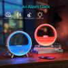 MOMILLA Sunrise Alarm Clocks with Bluetooth Speaker, White Noise Sound Machine with with Wireless Charging Station, 11 Lights Effects Night Light, Wake up Light Sunset Lamp Bedrooms for Adults Kids view 2