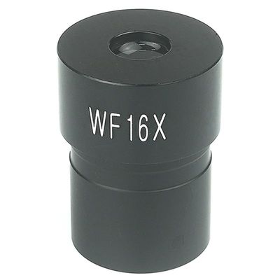 1PCS 2PCS WF16X Biological Microscope Eyepiece 13mm Wide Field of View with 23.2mm Mount Size for Biological Microscope(1pcs WF16X)