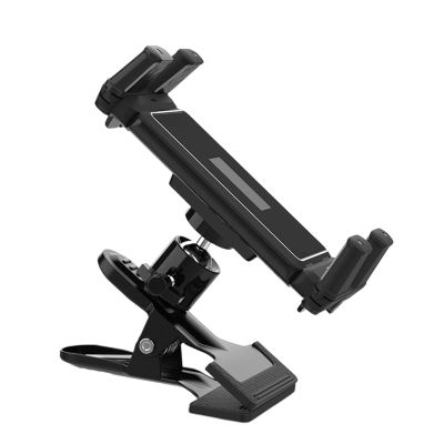 AsrMyjcx Ebook Holder Ebook Stand Adjustable Angles Portable Clamp Bracket for Office Sturdy Room Studio