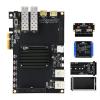 AMD Xilinx Artix-7 FPGA Development Board 35T 75T 100T 200T PCIe SFP HDMI USB (PZ-A735T-KFB, Deluxe Package) view 1