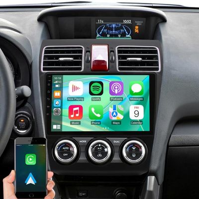 Double Din Car Stereo Radio Compatible for Subaru Forester 15-18 with CarPlay Android Auto, 9" Touch Screen Car Radio Audio Receiver with Bluetooth,Back-up Camera& Steering Wheel Control,GPS,WiFi