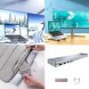 8-in-1 USB-C Laptop Stand, Laptop Docking Station with 4k HDMI, 100w Pd Charging, USB 3.0, Sd/Tf Card Slots, Dual USB-C Ports Compatible for Offices, Corporate Desks, Cafes (5-in-1) view 2