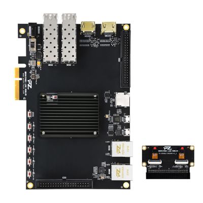 AMD Xilinx Artix-7 FPGA Development Board 35T 75T 100T 200T PCIe SFP HDMI USB (PZ-A7100T-KFB, Camera Package)