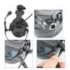 Hearangel Tactical Headset C5 PRO w/ARC Rail Adapter 2.0 Hearing Protection Sound Pickup U94 PTT Detachable Cable for Airsoft (Black) view 2