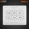 Krixis AMAOE BGA Reballing Stencil EMMC 1 2 3 for Android Hard Disk EMMC/EMCP/UFS/UMCP/LPDDR/PCIE/NAND Phone Repair Tools - (Color: EMMC 2) view 4