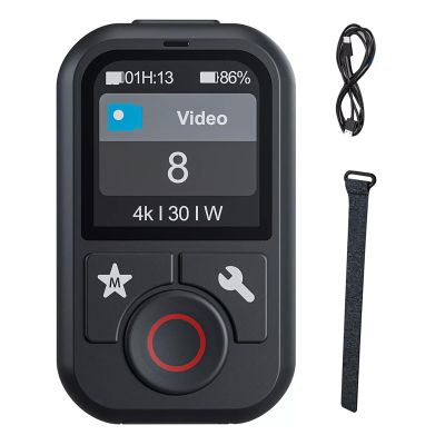 Bluetooth Remote Control W/1.4-inch HD Color Screen for Hero 13/12/11/10/9 Accessory