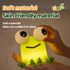 DADYLOBO Frog Night Light for Kids, Cute Silicone Dimmable Nursery Night Light, Rechargeable Bedside Lamp, Portable Creative Gifts for Children, Teens, Girls, Boys Christmas Birthday view 4