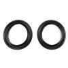 ZJchao 6 Inch Perforated Rubber Edge ker Surround 2pcs Replacement Repair Parts Made of Rubber Easy to Install with Exquisite Craft for Damaged view 1