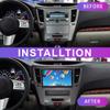 Surakey Car Stereo Radio Compatible for Subaru Outback Legacy 2009 2010 2011 2012 2013 2014 Android 14 for Carplay 9 inch Touch Screen GPS Navigation Bluetooth,WiFi/FM/RDS Radio 2+64GB view 2