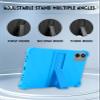 10.1" Case for SHARECLOUD P10/P10_T/Frameflow P10_A/FIRYMID P10/1060C Android Tablet, Soft Silicone Kids Friendly Cover with Adjustable Stand, Drop-Proof (Sky Blue) view 3