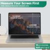 IRUYO FL Nano-Suction Laptop Privacy Screen 14 Inch 16:9, Removable Screen Privacy Shield for Laptop, Anti Glare, Anti Bule Light, Screen Protector for Lenovo HP Dell Acer Asus Thinkpad view 2