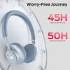 Monster N-Tune mini 02 Noise Cancelling Headphone, Over Ear Headphones Wireless Foldable Design, 50H Playtime Wireless Headphones, Bluetooth 6.0, Adjustable Lightweight and Comfortable for Travel view 4