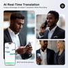 TTQ Note AI Voice Recorder with ChatGPT-Powered Transcription, Summary & Translation, App-Controlled, 121 Languages, 64GB, Wireless Charging, for Meetings, Lectures & Calls view 3