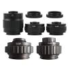 1pc 0.35X 0.5X 1X 0.3X 0.4X Focus Adjustable C Mount Adapter Lens 38MM Ring for New Type of Trinocular Stereo Microscope(1x 0.35x-C-Mount) view 1