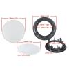 2 Set Magnetic Speaker Grille Cover Ceiling Speaker Grill Metal Mesh Round Speaker Grill Cover with Protective Case, Outer Diameter 206mm, for Supermarket, Speaker Grills view 2