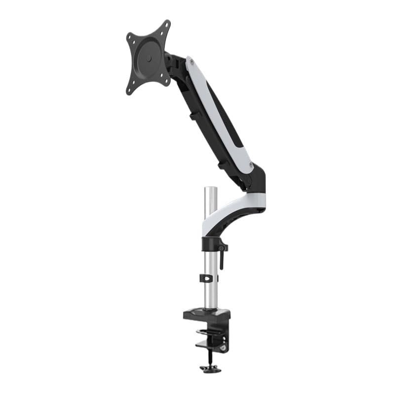 IMMDJUQI Monitor Stand Arm Standing Office Hover 8kg Desktop Lifting Heightening Bracket Desk Clamp GM112C(White)