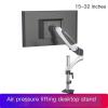IMMDJUQI Monitor Stand Arm Standing Office Hover 8kg Desktop Lifting Heightening Bracket Desk Clamp GM112C(White) view 2