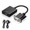 LINGQE to HDMI-Compatible 1080P Video Converter Male to HDMI-Compatible with M>oni>tor and Video Cable TV Converter view 2