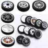 anfohz Luggage Replacement Wheels The Four Pairs Of Suitcases Replacement Casters And Axle Repair Kits With Screws For Most Of Wheels Rolling Luggages(54x12.5mm) view 3