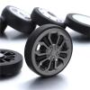 anfohz Luggage Replacement Wheels The Four Pairs Of Suitcases Replacement Casters And Axle Repair Kits With Screws For Most Of Wheels Rolling Luggages(54x12.5mm) view 4
