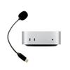 dieendao USB C Microphone, Mac mini M4 Microphone, 360-degree Adjustable gooseneck Design, Plug-and-Play Compatible with MacBook Pro/Air, Desktop Computer Type C Boom MIC view 1