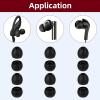 18 Pair Silicone Ear Bud Replacement, Soft Earphones Earbuds/Ear Bud Covers for in-Ear Headphones, S/M/L Sizes Ear Cushion Ear Bud Tips Replacement Kit, Ear Buds Tips Headphone Earpads view 3