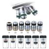 1pc Achromatic Pure Copper Objective Lens 4X 10X 20X 40X 60X 100X RMS 20.2mm for Biological Microscope Conjugate Distance 185 Mm(100X) view 3