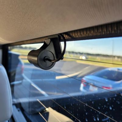 2 Pack Rear Camera Mount Compatible with 2024 Tundras, Dash Cam Mount for Sliding Window - Secure Clip-On Truck Window Clip Bracket, No Drilling Universal Adapter