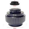 1pc 0.35X 0.5X 1X 0.3X 0.4X Focus Adjustable C Mount Adapter Lens 38MM Ring for New Type of Trinocular Stereo Microscope(0.4X-C-Mount) view 2