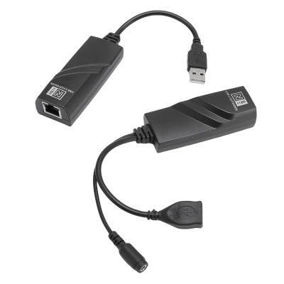 Sanpyl USB 2.0 Ethernet Extender Over CAT5 CAT5E CAT6, USB Network Extender Up to 100M, Support for Vista 7 8 10 for OS X (US Plug)