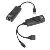 Sanpyl USB 2.0 Ethernet Extender Over CAT5 CAT5E CAT6, USB Network Extender Up to 100M, Support for Vista 7 8 10 for OS X (US Plug) view 1