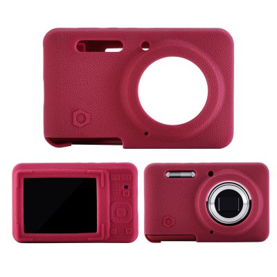 KECHICHENGYUN Silicone Case for Kodak PIXPRO FZ55 Camera, Shockproof Silicone Skin Cover - Slim & Protective Shell (4 Colors) for FZ55 Digital Camera (Red)