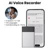 docooler AI Voice Recorder Digital Voice Recorder with AI Transcribe Summarize Mind Map 108 Languages 64GB Memory Magnetic Attachment for Lectures Meetings Calls Interviews (16G) view 2