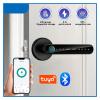 ConvOw Fingerprint Door Lock Tuya Smart/Smart Life Electronic Door Lock with Fingerprint/Password/Key/Tuya APP/Card Unlock view 2