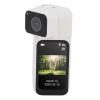 Denash 2.7K Wearable Camera with 180 Rotating Lens & Magnetic Mount,1.47" Screen Recorder for Travel, Work (White) view 1
