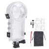ciciglow Invisible Diving Case for X4, 50M Underwater Water Proof Case Housing Shell Camera Protective Cover Accessories with 12 Anti Fog Inserts view 1