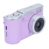 Tbest Digital Photography Camera 1080P 48MP High Resolution 2.4 Inch HD Display 18X Electronic Zoom Video for Outdoor Travel ABS Metal Compact (Violet) view 2