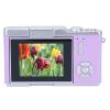 Tbest Digital Photography Camera 1080P 48MP High Resolution 2.4 Inch HD Display 18X Electronic Zoom Video for Outdoor Travel ABS Metal Compact (Violet) view 3