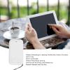 ciciglow Scrolling Remote Control, 2 Key Page Turner for Android 8 and Above Camera and Music Control Bluetooth Page Turner Clicker, for Phones Tablets (White) view 2