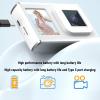 ciciglow Digital Camera for Photography, 64MP 1080P HD Dual Lens Travel Camera with 2.4 inch Screen, Flash, Selfie Mirror (White) view 4