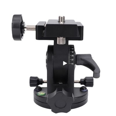 Depisuta Latitude Adjustment Seat Aluminum 90 Degree Adjustable Telescope Latitude Base Mount with 3/8 Inch Screw for Astronomical Telescope Accessories