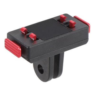 Yunseity Base Mount, Strong Magnetic Action Camera Adapter Holder, Aluminum Alloy Portable Expansion Mount for Tripods, Neck Straps
