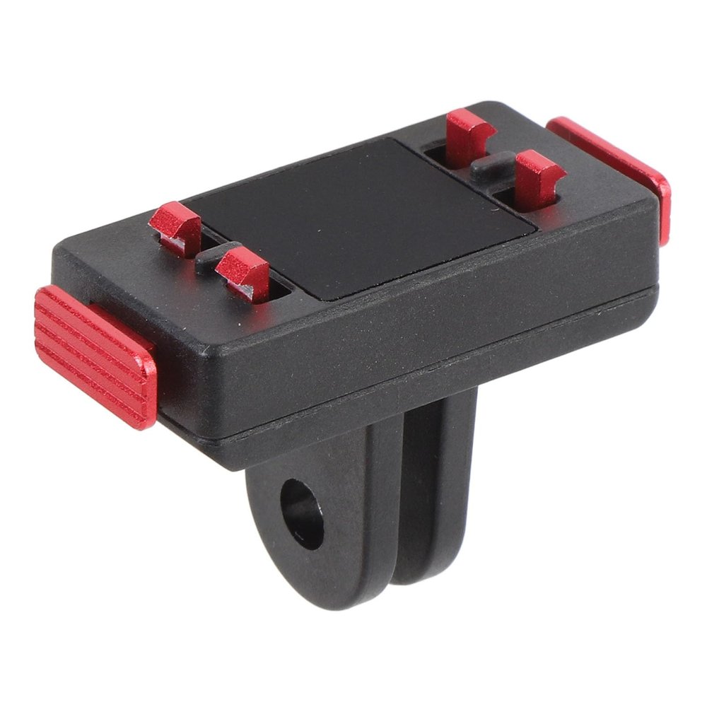 Yunseity Base Mount, Strong Magnetic Action Camera Adapter Holder, Aluminum Alloy Portable Expansion Mount for Tripods, Neck Straps