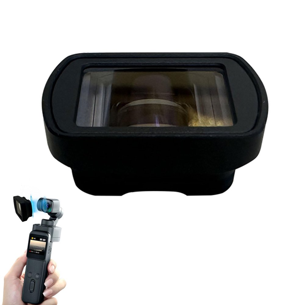 Yunseity 1.15x Anamorphic Lens for Osmo 3, Widescreen Cinematic Effect, Essential for Vlogs and Videos, Unique Horizontal Blue Glows, Magnetic Attach, Thin Frame Design