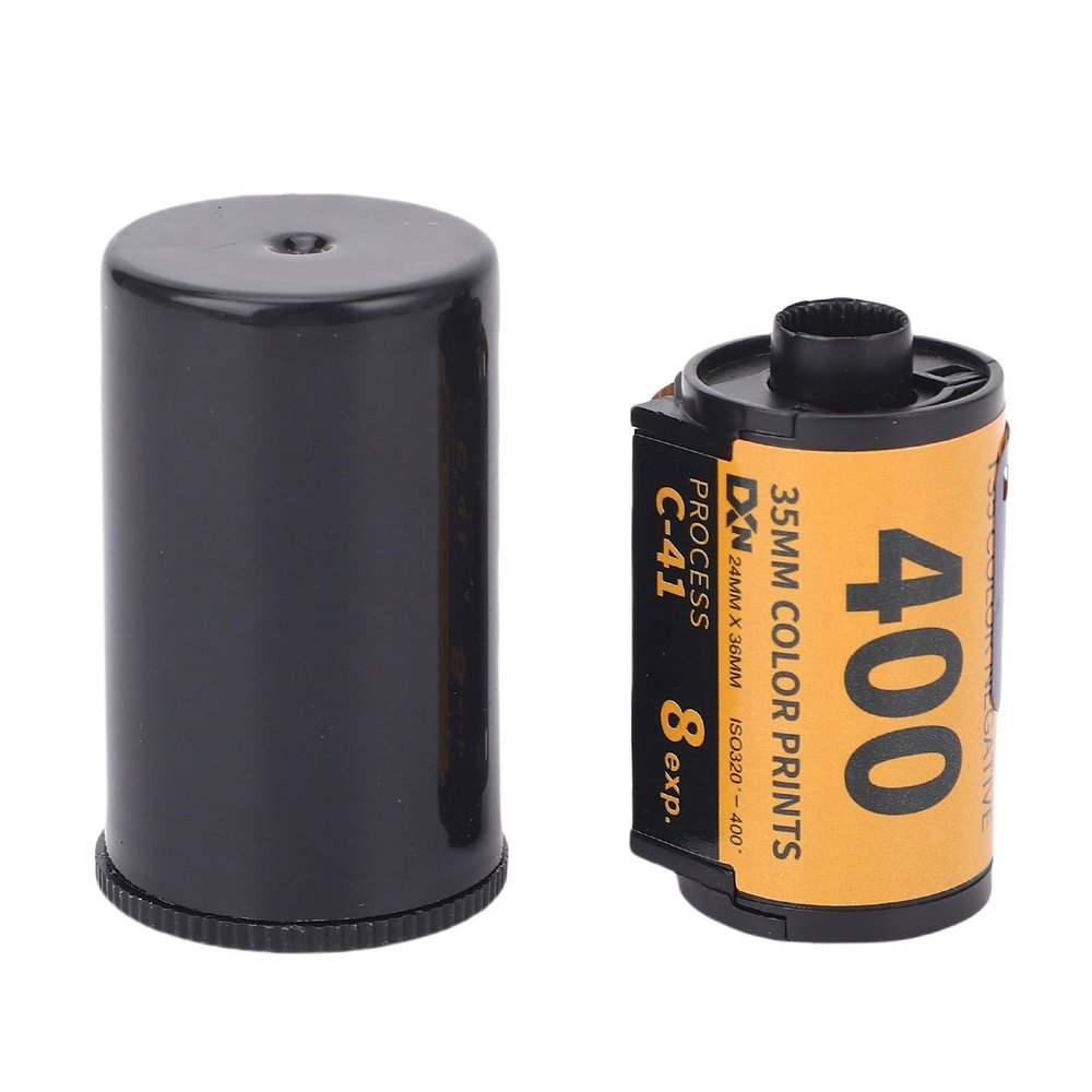 35mm Camera Color Negative Film, ISO 320 400, Fine Grain, Wide Exposure Latitude, HD Quality, Compatible with 135 Cameras (8 Sheet)