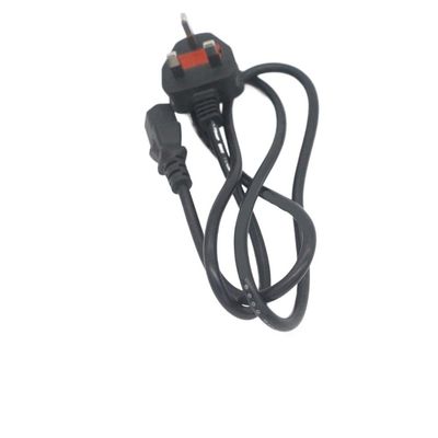 mangxiyis PC Power Extension Cord Plug IEC C13 AC Power Supply Cable(UK Plug Type 2)