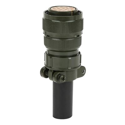 Industrial Aviation Connector Alloy Plating 17 Cores IP67 Bent Straight High Temperature Resistance Electrical Supplies for Electrical Equipment Military Industry Standards (17-Signal)